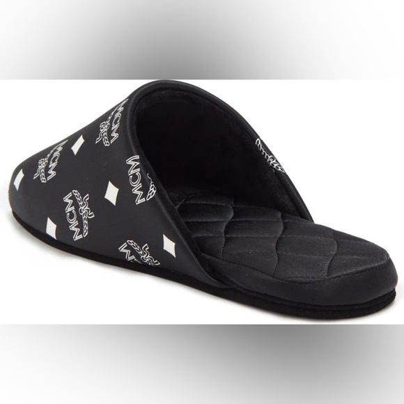 ONE DAY SALE!!! MCM Monogram silk slides Slipper NWB - Picture 2 of 6